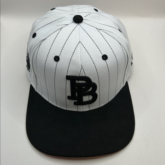 Playboy SnapBack baseball cap.  Pinstripes - Picture 2 of 12